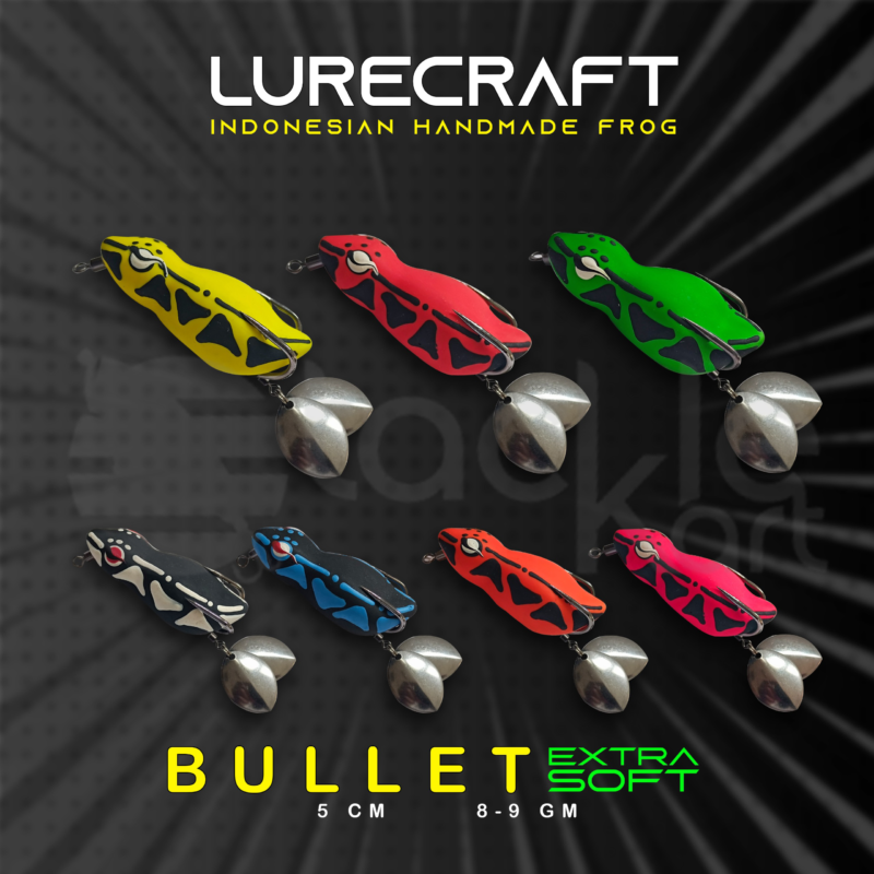 LURECRAFT BULLET HAND MADE FROG Tacklekart