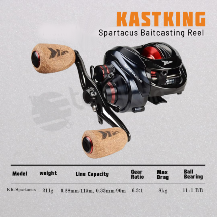KASTKING SPARTACUS BAITCASTING REEL