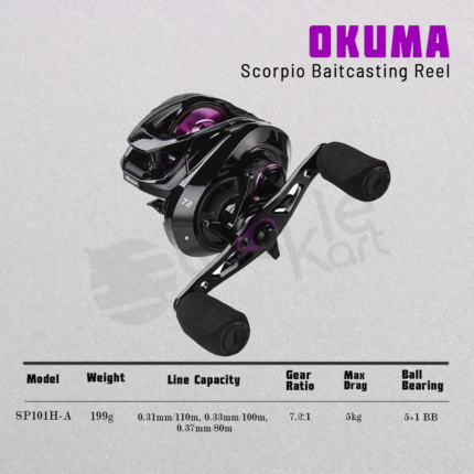OKUMA SCORPIO BAITCASTING REEL