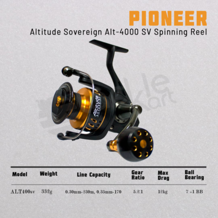 PIONEER ALTITUDE SOVEREIGN ALT 4000 SV SPINNING REEL