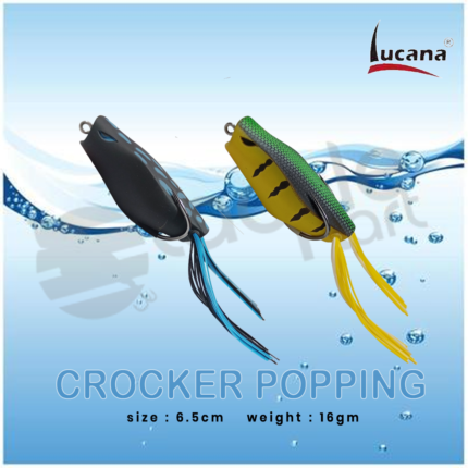 LUCANA CROCKER POPPING FISHING FROG