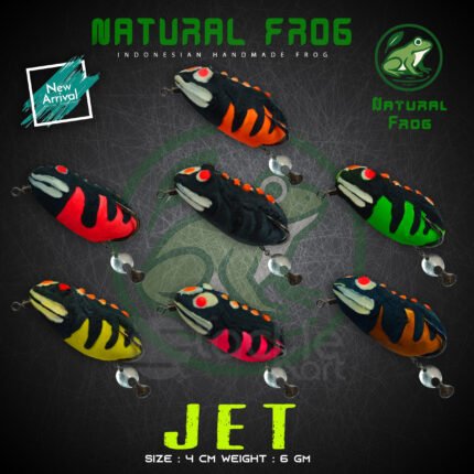 NATURAL FROG JET HAND MADE FROG