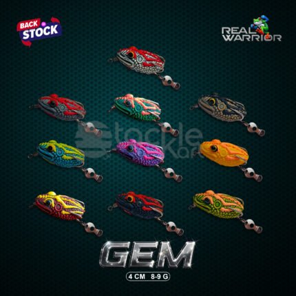 REAL WARRIOR GEM HANDE MADE FROG