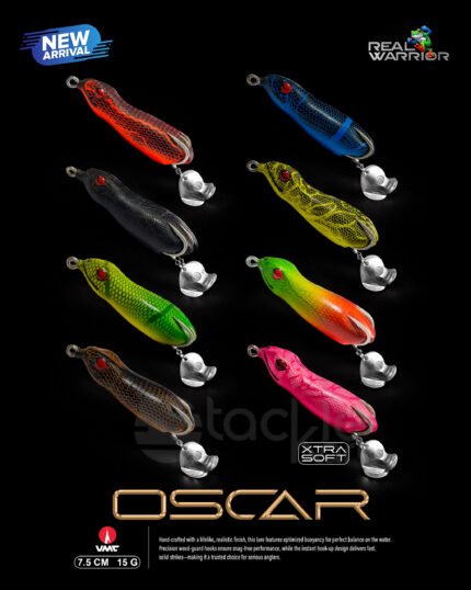 REAL WARRIOR OSCAR HAND MADE FROG