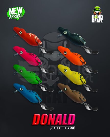 HAND CRAFT DONALD HAND MADE FROG