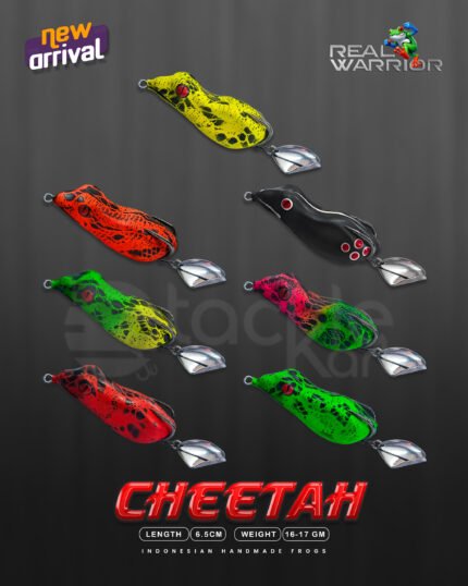 REAL WARRIOR CHEETAH HAND MADE FROG