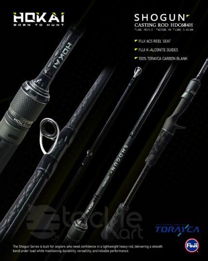 HOKAI SHOGUN HDC684H BAITCASTING ROD