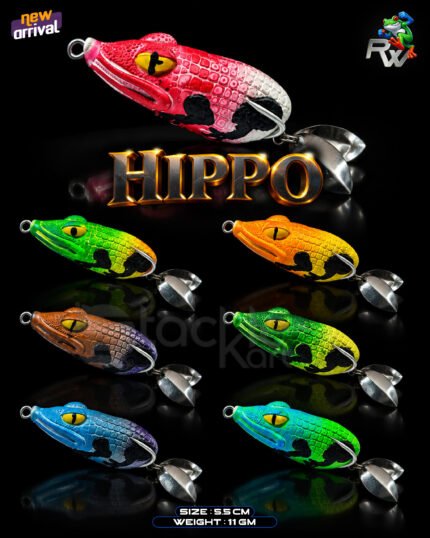 REAL WARRIOR HIPPO HAND MAD FROG